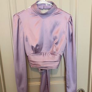Lavendar blouse